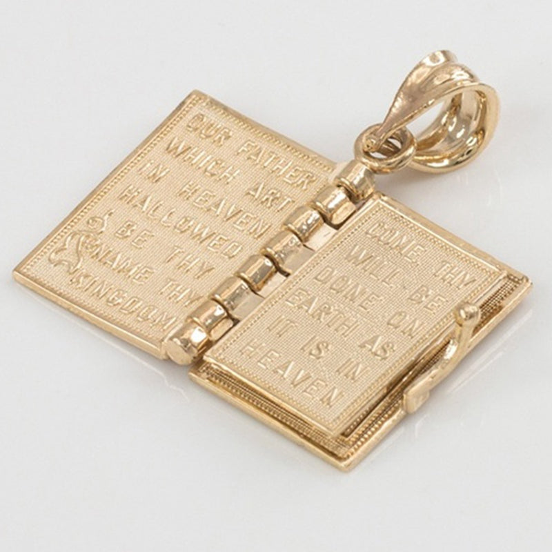 Christian Holy Bible Necklace for Men & Women